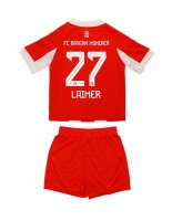 Bayern Munich Konrad Laimer #27 Hjemmedraktsett Barn 2025-26 Korte ermer (+ bukser)